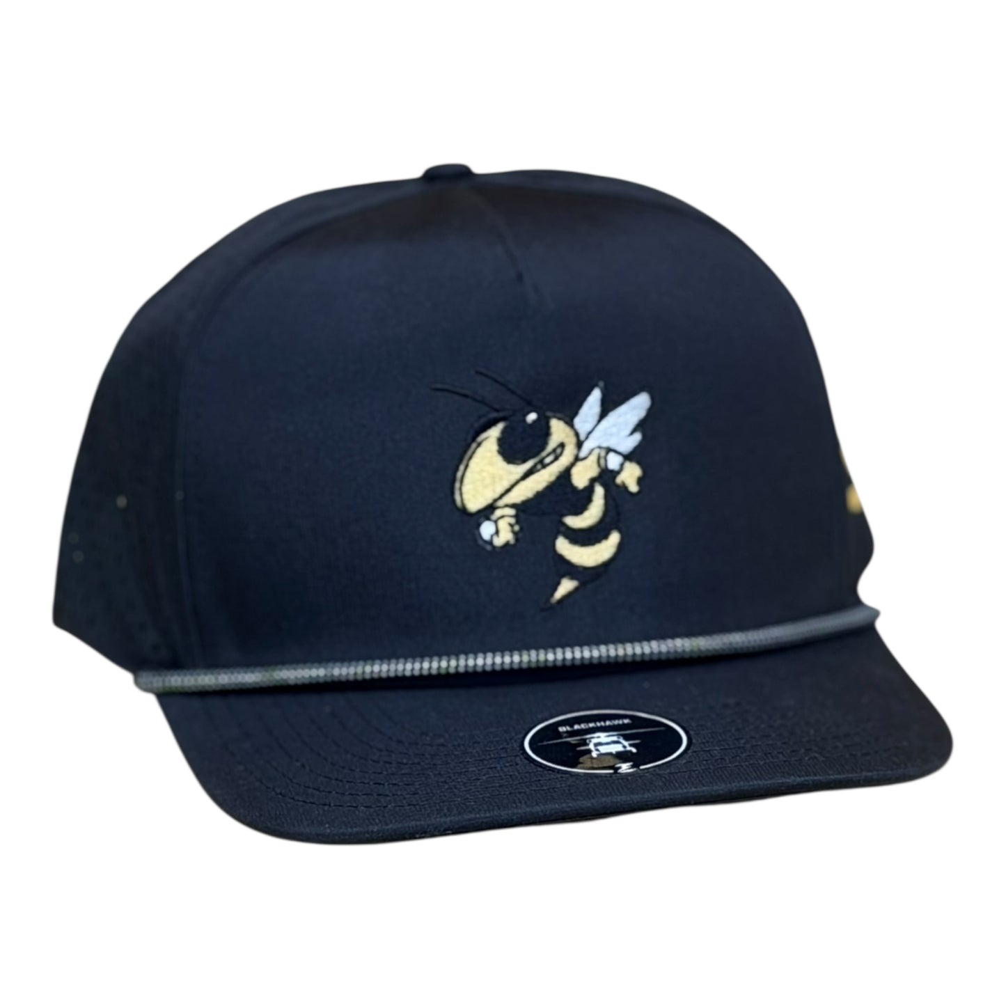 GHC's Embroidered Yellowjackets Sting Zapped Blackhawk R+/Black