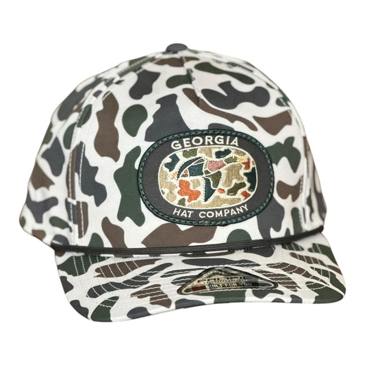 Georgia Hat Company's DUCK Pacific P685 Camo/Green