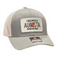 GHC's "In God We Trust" AUGUSTA Patch Hat Richardson 112 Heather Grey/White