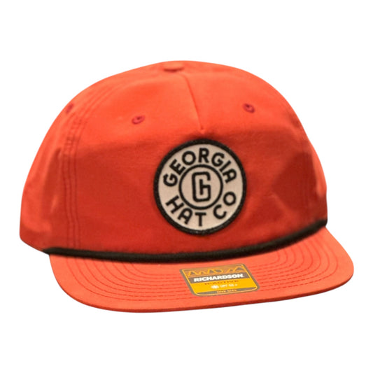 GHC's "Bullseye"  Richardson 256BR "Grandpa Cap" Dark Orange/Black