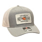GHC's "In God We Trust" HEPHZIBAH Patch Hat Richardson 112 Heather Grey/White