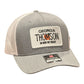 GHC's "In God We Trust" THOMSON Patch Hat Richardson 112 Heather Grey/White