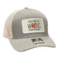 GHC's "In God We Trust" WRENS Patch Hat Richardson 112 Heather Grey/White