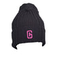 GHC's Embroidered "G" Richardson 143 Chunk Cable With Pom/Black w/Pink
