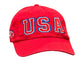 GHC's Limited Edition Embroidered "USA 250" Richardson R55/Red