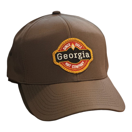 GHC's Georgia Gold Water Repellent Cap/ Brown