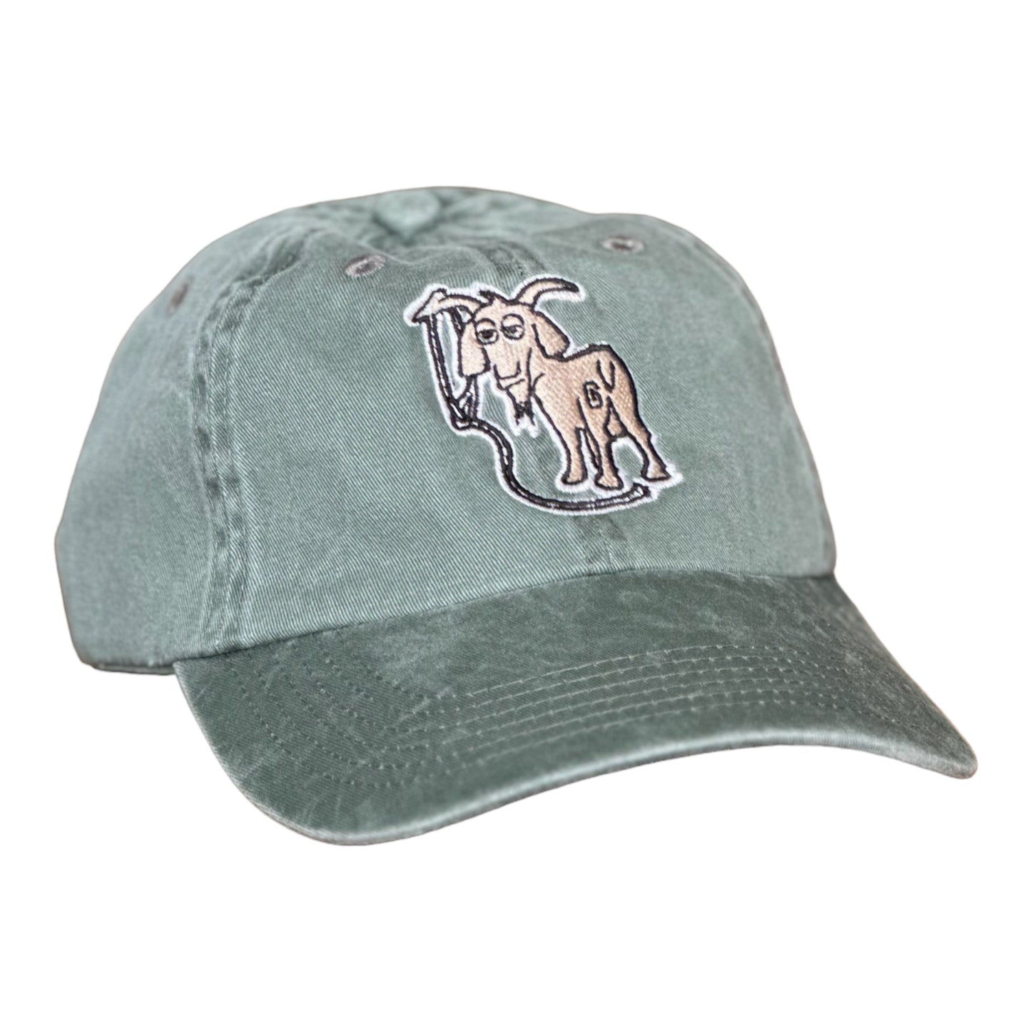 GHC's Goat Rope Embroidered Dad Hat / Army Green