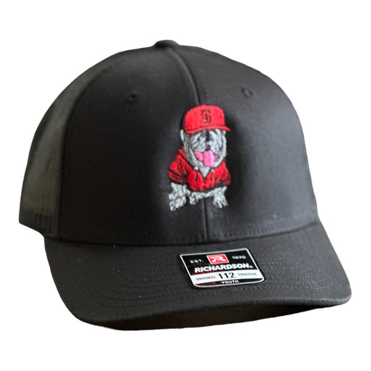 YOUTH- GHC's Embroidered Bulldog Richardson 112/Black