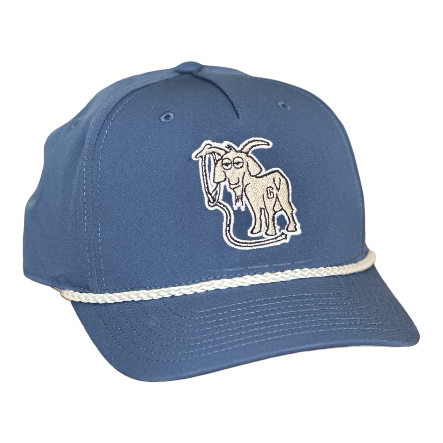 Georgia Hat Company's "The Goat"Braided Richardson 258 Sea Blue