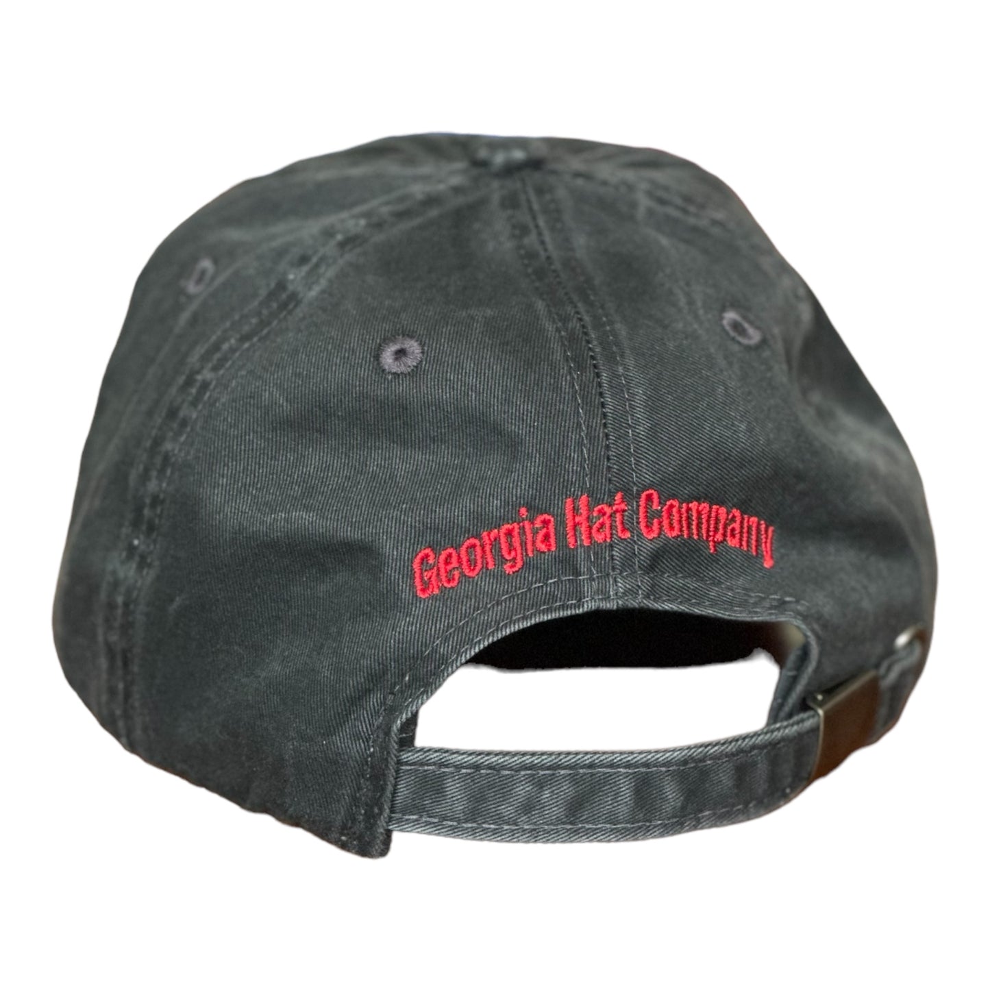 GHC's Embroidered Georgia Bulldog Chino Dad Hat Black