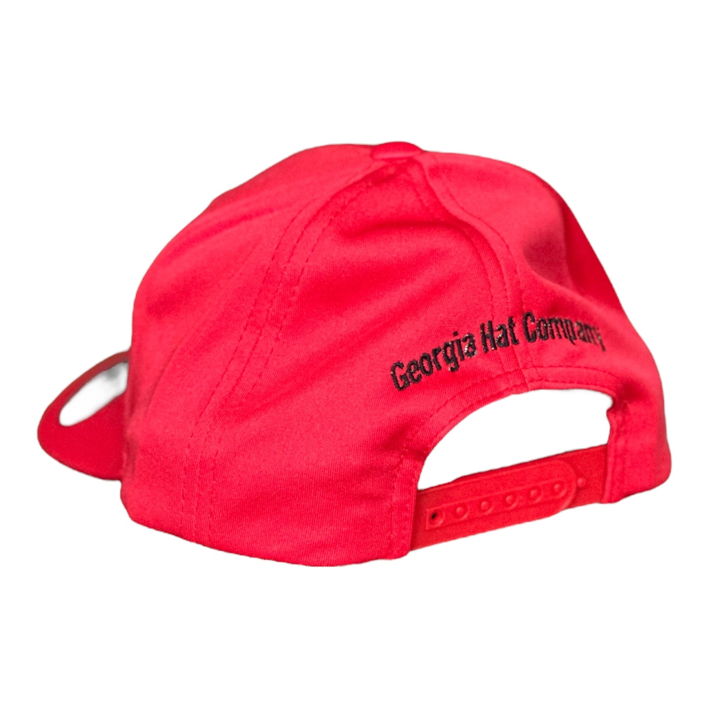 YOUTH- GHC's Embroidered Bulldog Yupoong Snapback/Red