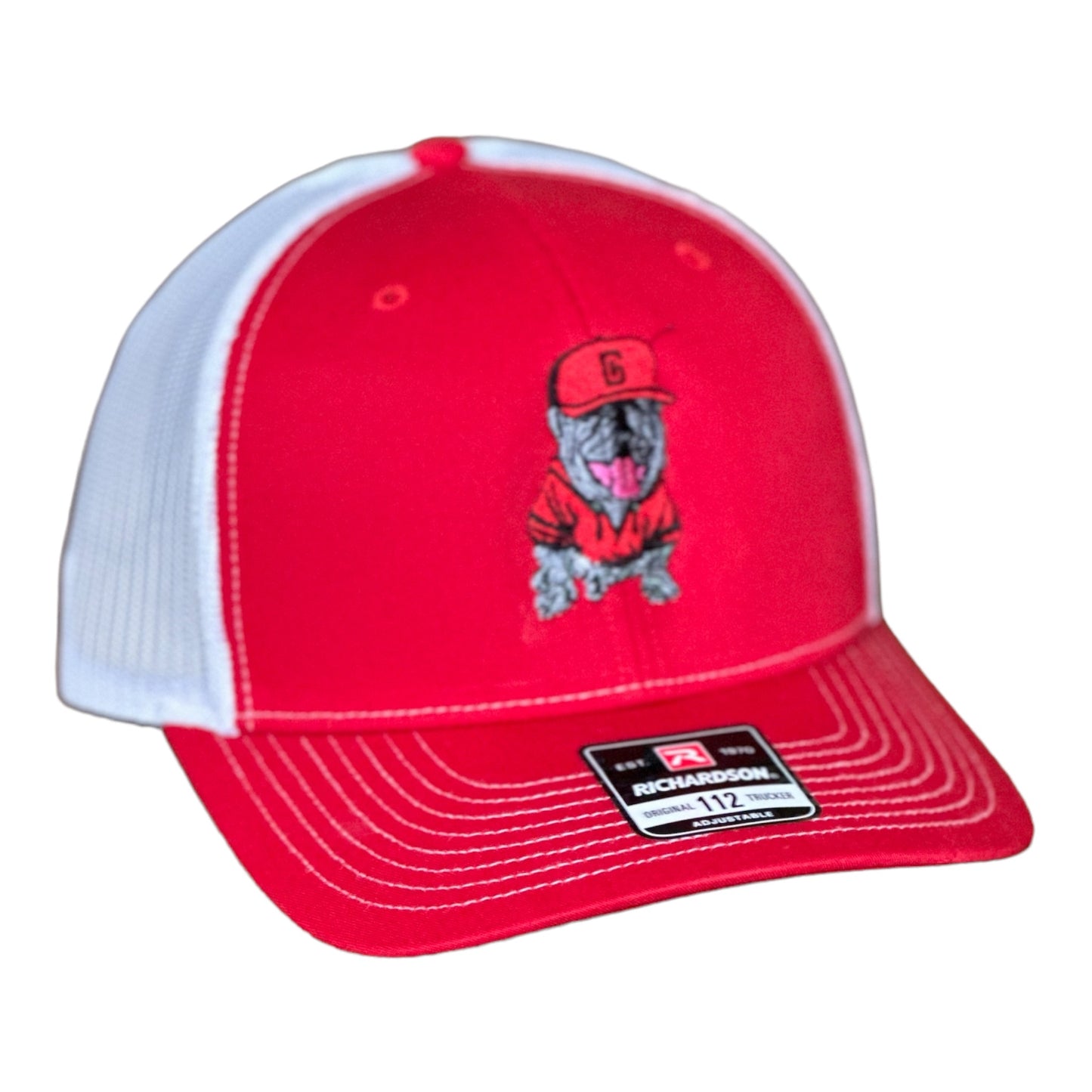 GHC's Bulldog Snapback Richardson 112 Red/White