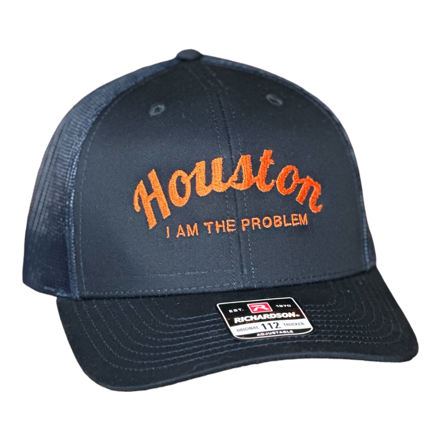 GHC's Embroidered Houston...I Am The Problem/Richardson 112/Navy