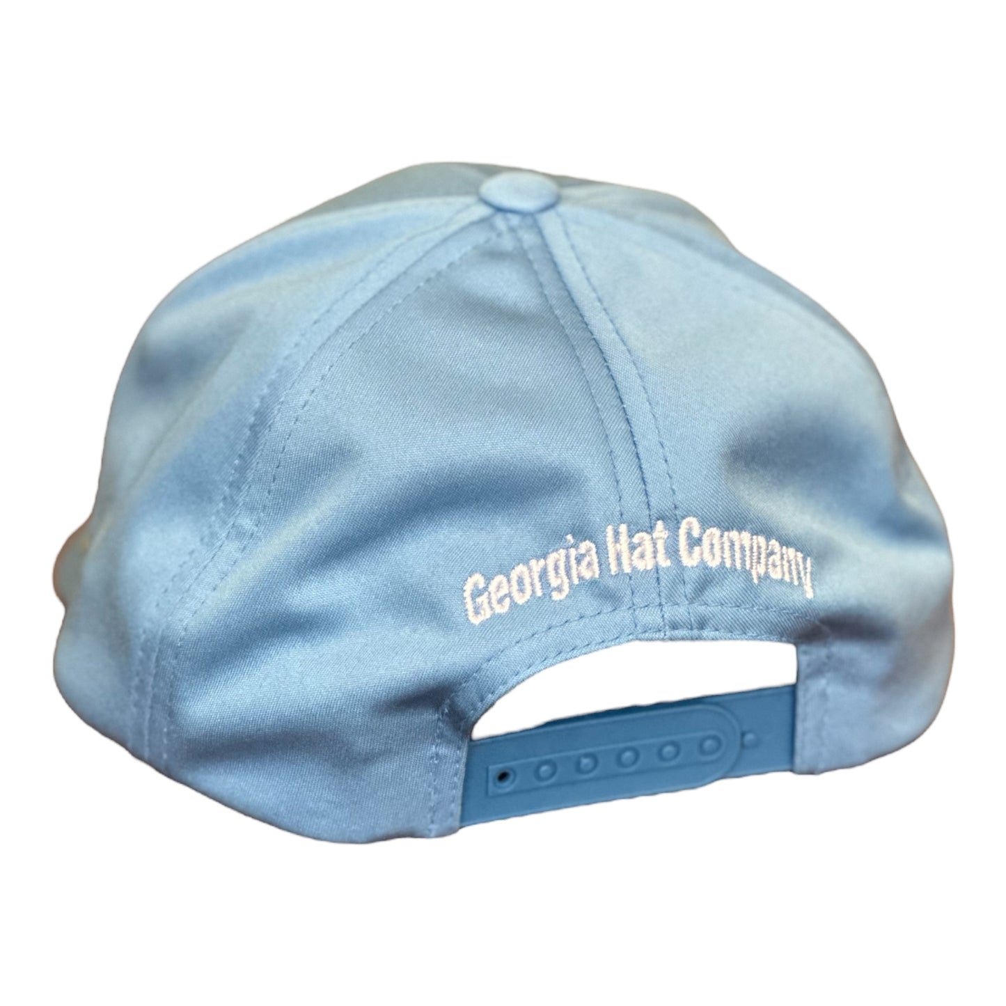 YOUTH- GHC's Embroidered Bull Yupoong Snapback/Columbia Blue