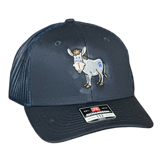 YOUTH - Embroidered "DONKEY" Richardson 112/Navy