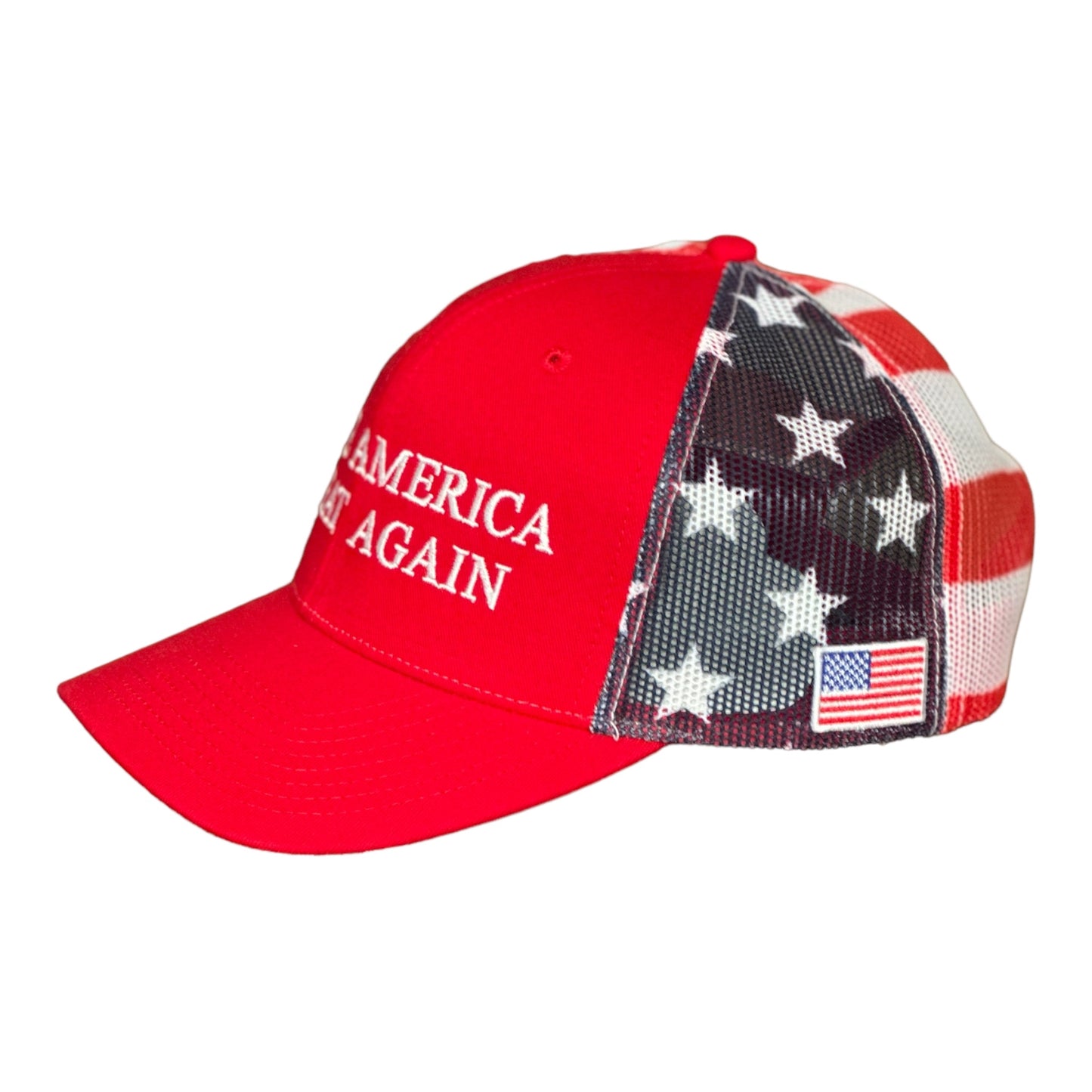 GHC's "MAKE AMERICA GREAT AGAIN" w/5.56 Bullet Stars & Stripes  Red/White