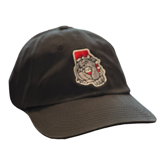 Georgia Hat Company's Embroidered Bulldog State of Mind Richardson R55/Black