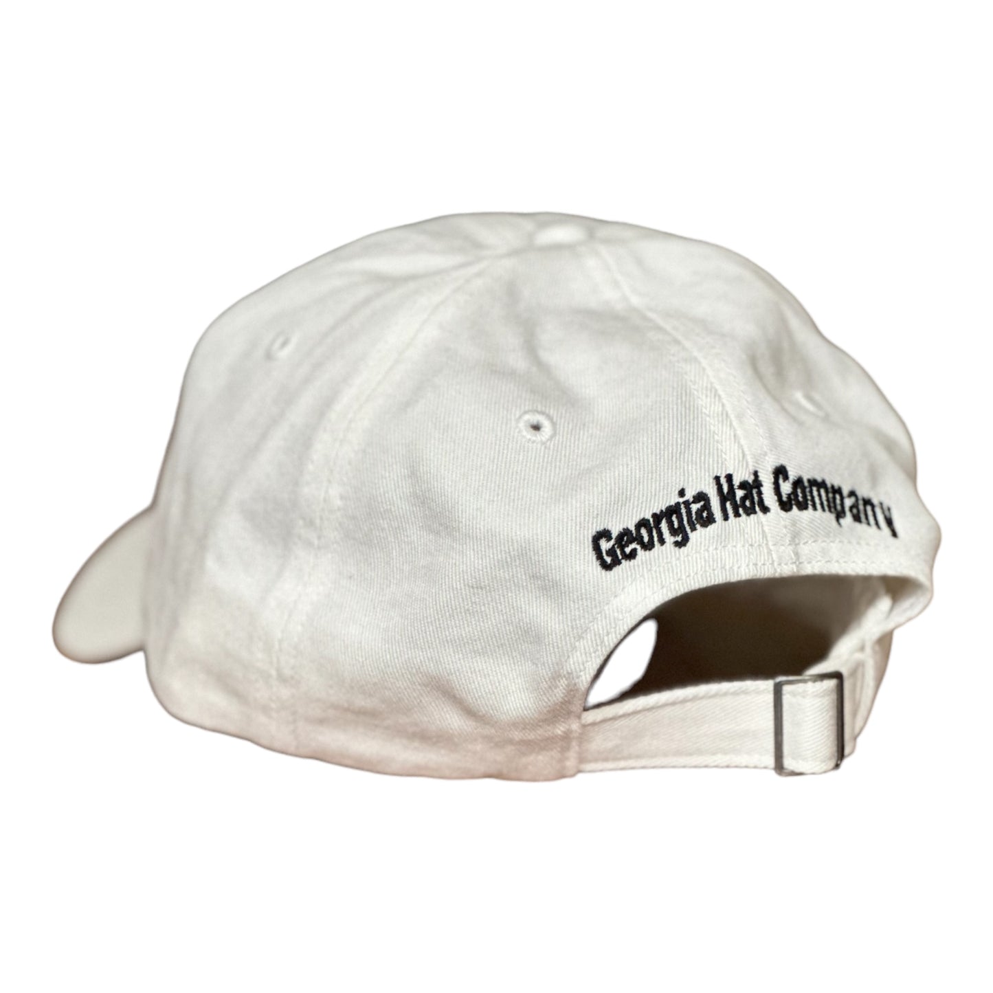 GHC's Embroidered "WOOF BITCH"Richardson R55 Dad Hat/White