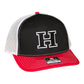 GHC's Harlem High Bulldogs "H" Richardson 112  Red/Black/White