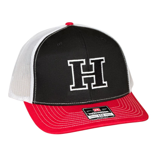 GHC's Harlem High Bulldogs "H" Richardson 112  Red/Black/White