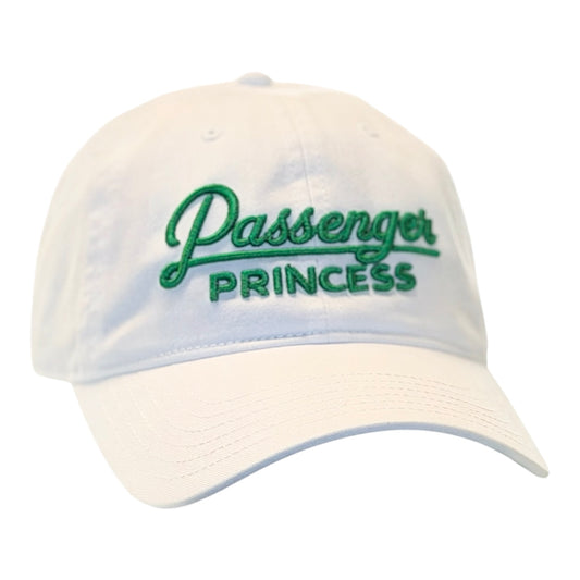 3-D Embroidered "Passenger Princess" Richardson R55/White