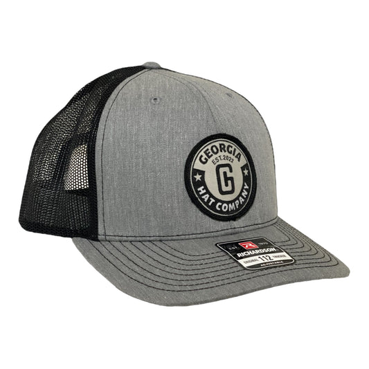 GHC Logo Richardson 112 Heather Grey/ Black