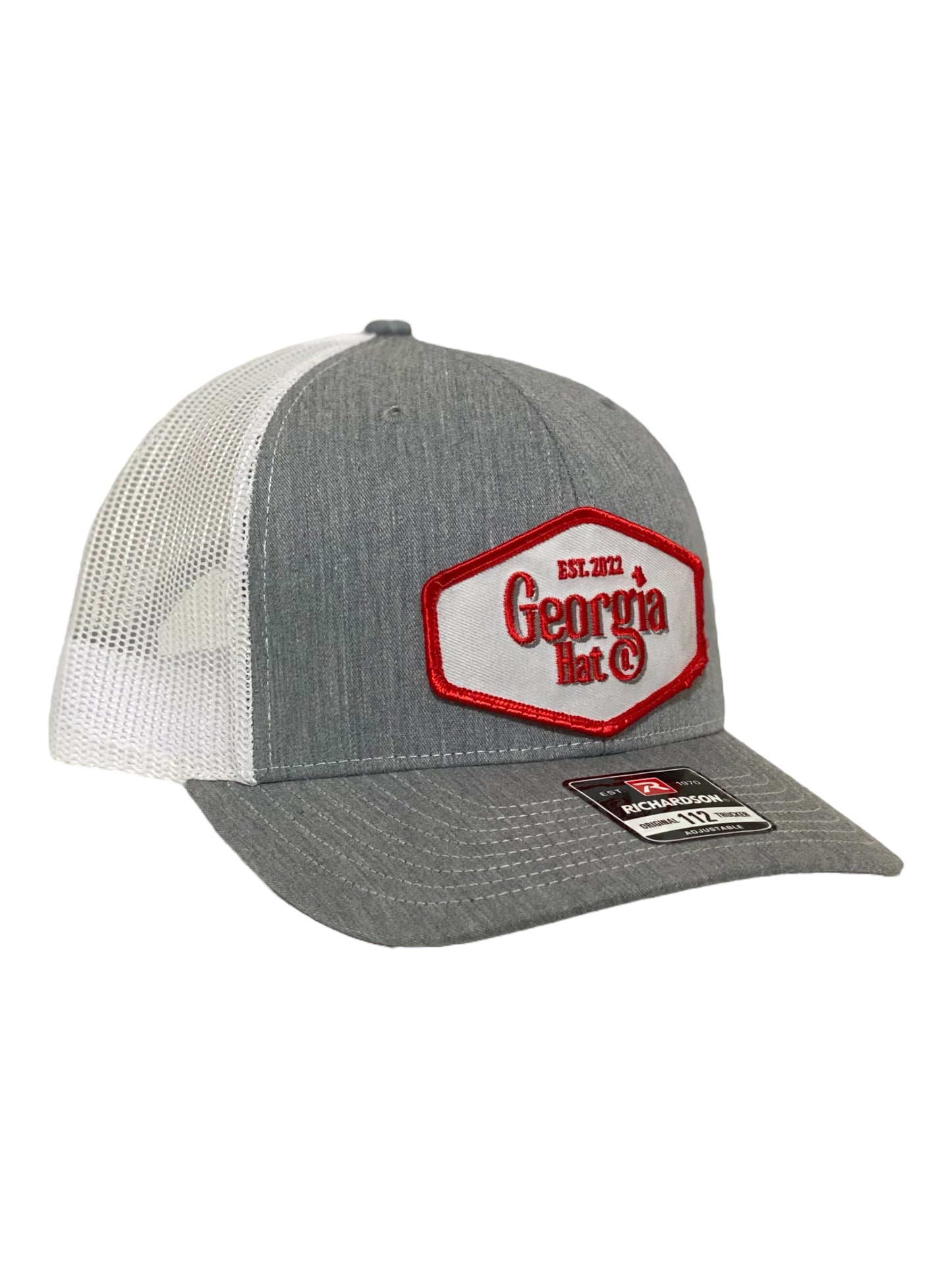 The Original GHC Richardson 112 Trucker Hat Heather Grey/ White